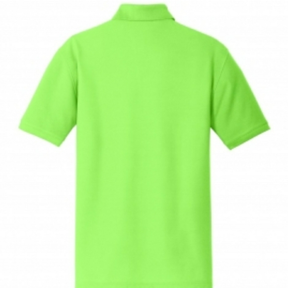 Classic Pique Polo (Lime Green) - Picture 2 of 3